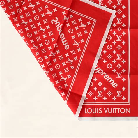 louis vuitton supreme bandana cheap|louis vuitton bandana for sale.